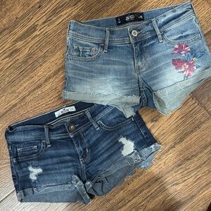 Hollister denim  shorts